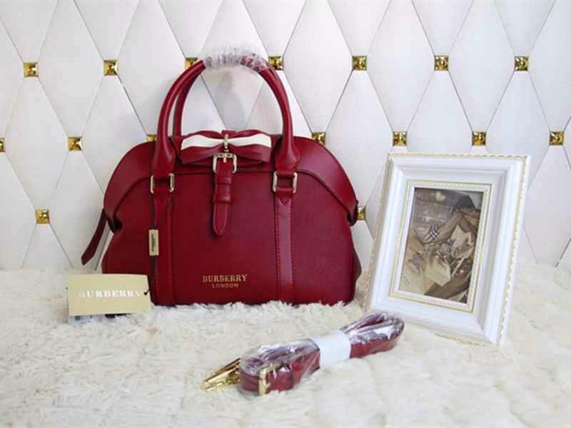 Bolsa Couro Burberry