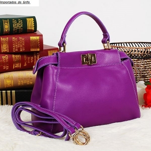 Bolsa Couro Fendi