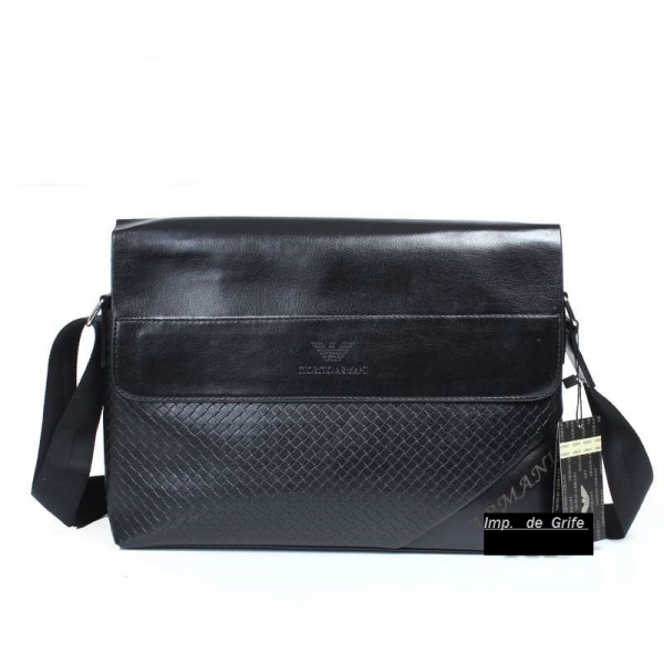 Bolsa Couro Giorgio Armani