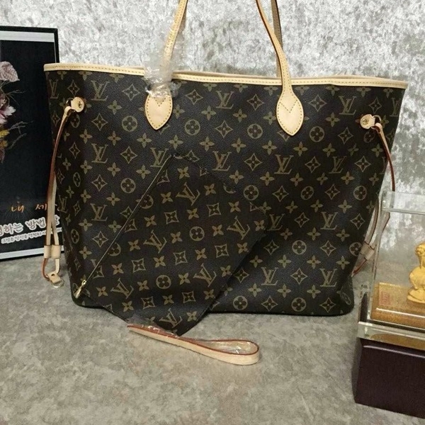 Bolsa Neverfull MM Ébène Louis Vuitton - Imagem 3