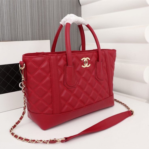 Bolsa couro vermelha Chanel ( Pronta Entrega ) - Imagem 9