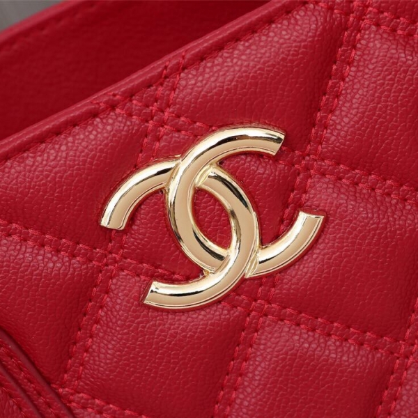 Bolsa couro vermelha Chanel ( Pronta Entrega ) - Imagem 2