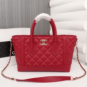 Bolsa couro vermelha Chanel ( Pronta Entrega )