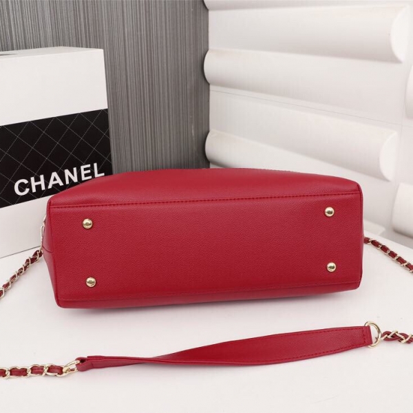 Bolsa couro vermelha Chanel ( Pronta Entrega ) - Imagem 3