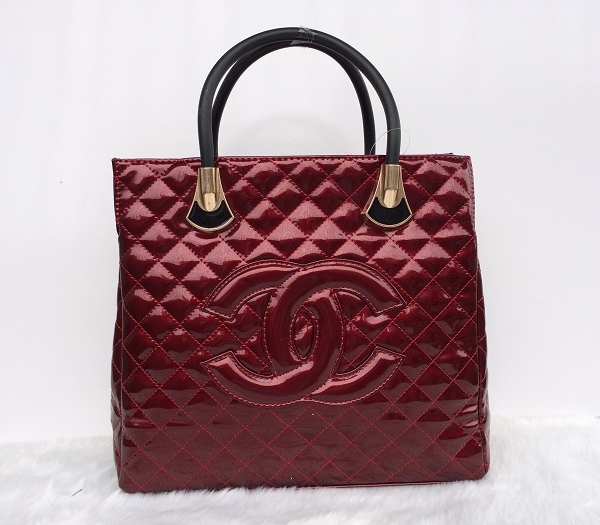 chanel burgundy bolsa