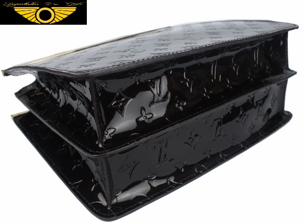 Bolsa de couro Preta Louis Vuitton - Imagem 4