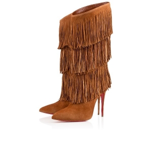 Bota Couro Christian Louboutin