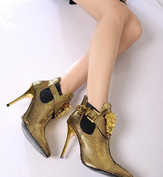 Bota  dourada Versace - Image 7