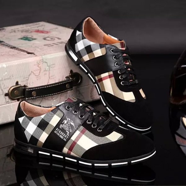 Burberry Tênis Couro Xadrez - Imagem 2