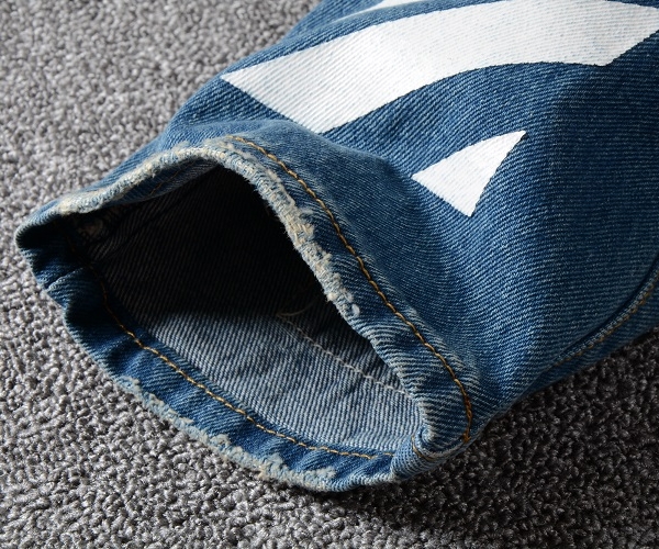 Calça Jeans Off White - Imagem 3
