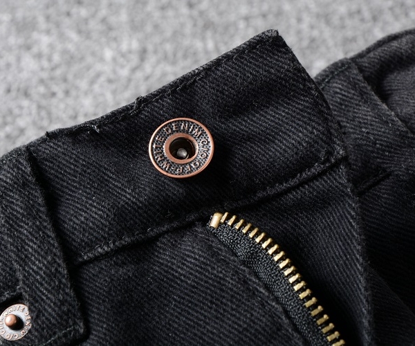 Calça Jeans com detalhe flor Off White - Image 3