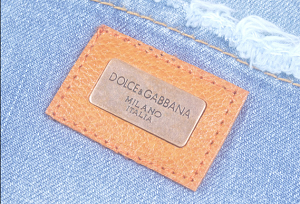 Calça Jeans com detalhes rasgados Dolce&Gabbana - Imagem 2