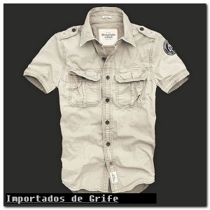 Camisa Manga Curta Abercrombie Fitch