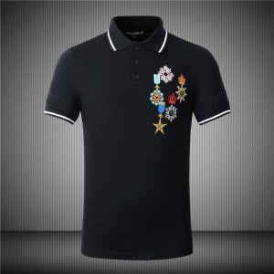 Camisa Polo Bordada Dolce&Gabbana