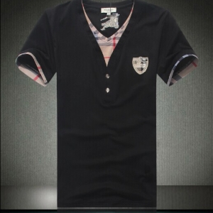 Camiseta Gola V Burberry