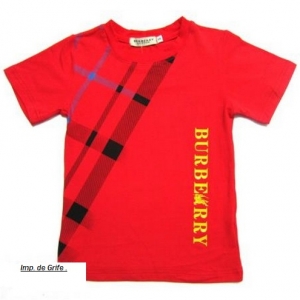 Camiseta Infantil Burberry