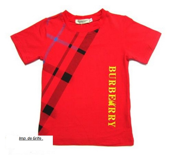 Camiseta Infantil Burberry Grandes Grifes