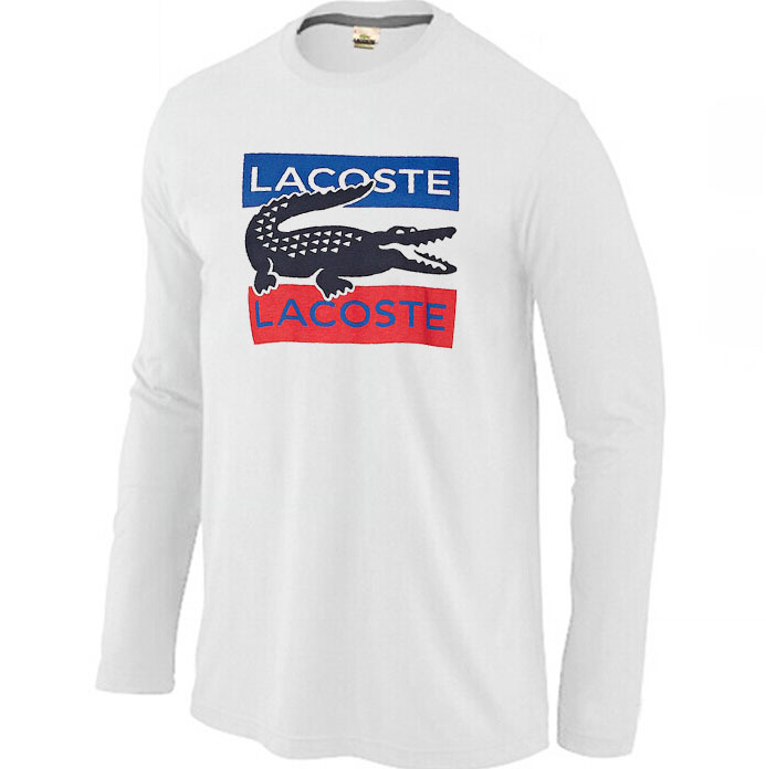 camisa lacoste de manga comprida