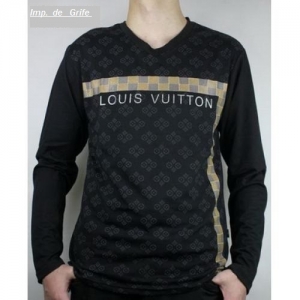 Camiseta Manga Longa Louis Vuitton