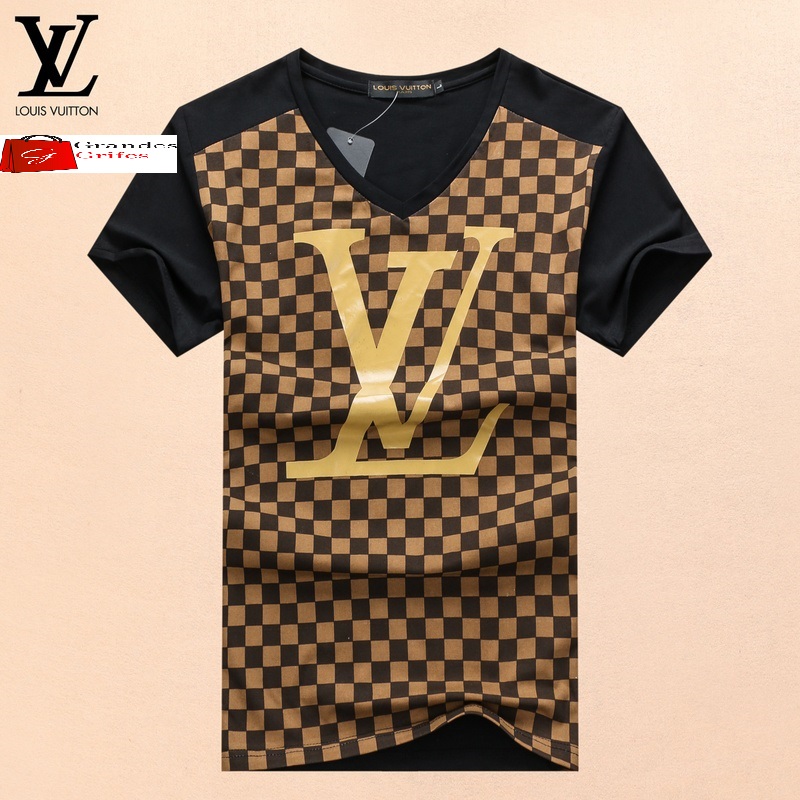 Camiseta Masc. Louis Vuitton (Pronta entrega)