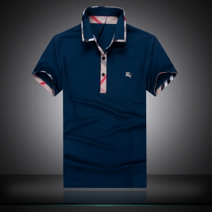 Camiseta Polo Azul Burberry
