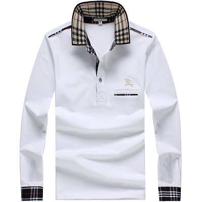 Camiseta Polo Manga Longa Burberry