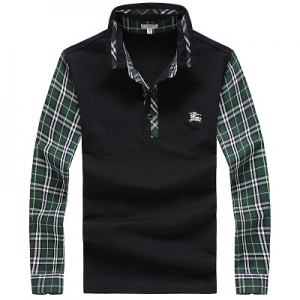 Camiseta Polo Manga Longa Burberry