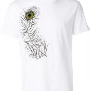 Camiseta com bordado Alexander MCQueen