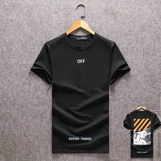 Venta > camiseta off white seeing things > en stock