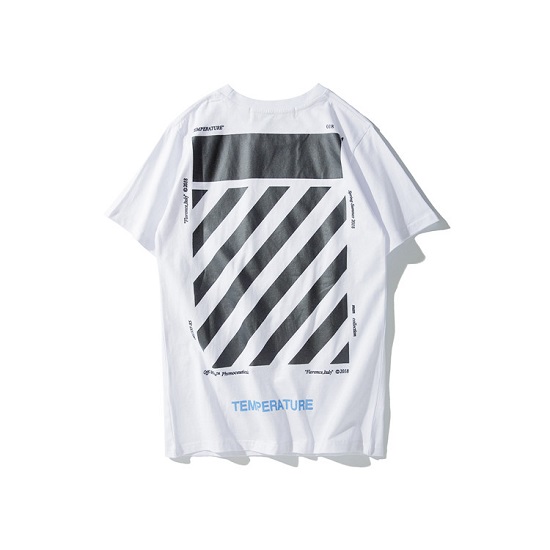 Camiseta off white temperature best sale