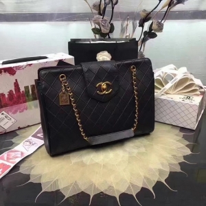 Chanel bolsa de couro Chanel