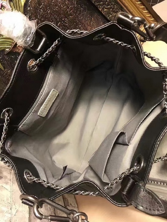 Chanel bolsa de couro Chanel - Imagem 5