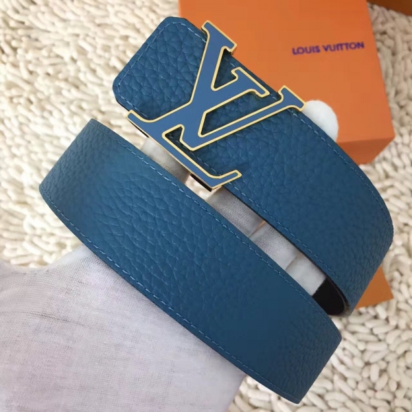 Cinto Azul Louis Vuitton - Imagem 3
