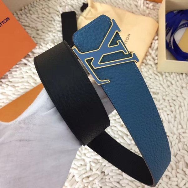 Cinto Azul Louis Vuitton - Imagem 4