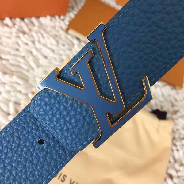 Cinto Azul Louis Vuitton - Imagem 5