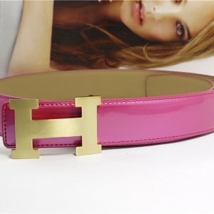 Cinto Feminino de Couro Hermes