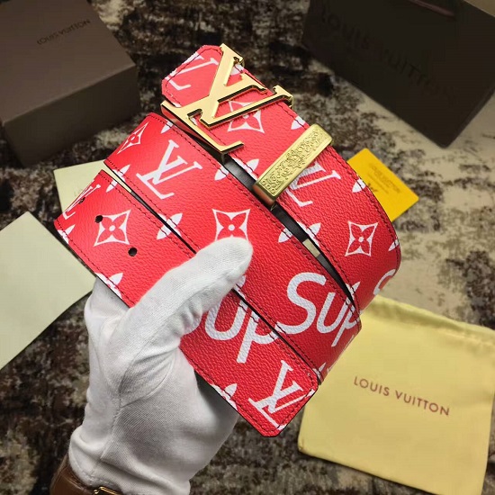 Supreme Louis Vuitton Belt Fake