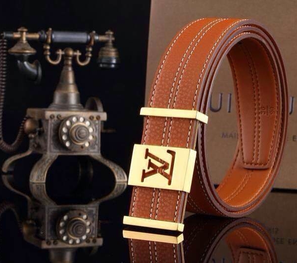Cinto Marrom Louis Vuitton - Imagem 3