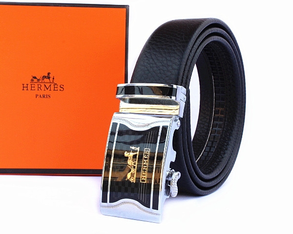 Cinto Masculino de Couro Hermes