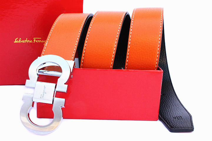 Cinto Unissex de Couro Salvatore Ferragamo