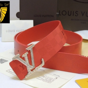 Cinto Vermelho Louis Vuitton