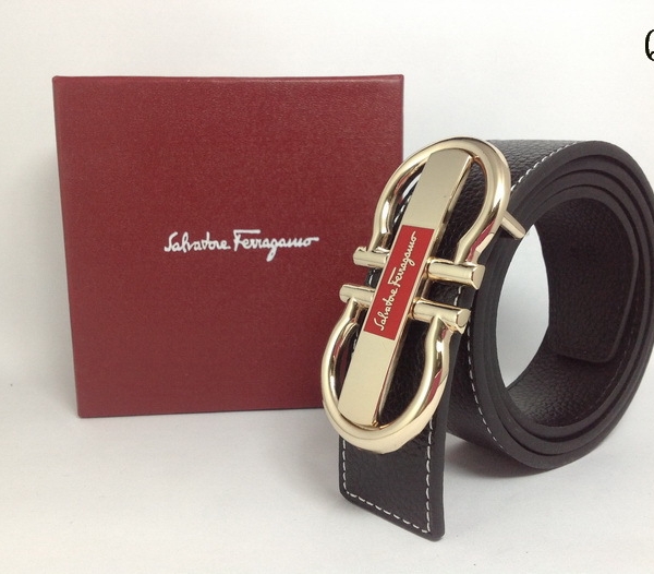 Cinto de Couro Masculino Salvatore Ferragamo