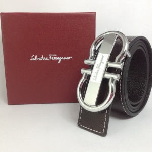 Cinto de Couro Masculino Salvatore Ferragamo