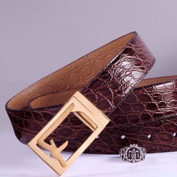 Cinto de Couro Salvatore Ferragamo - Imagem 3