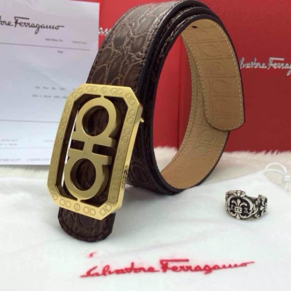 Cinto de Couro Salvatore Ferragamo - Imagem 4