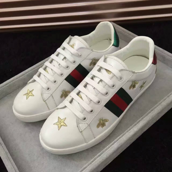 Gucci tênis 'Ace' com bordado Gucci - Image 2