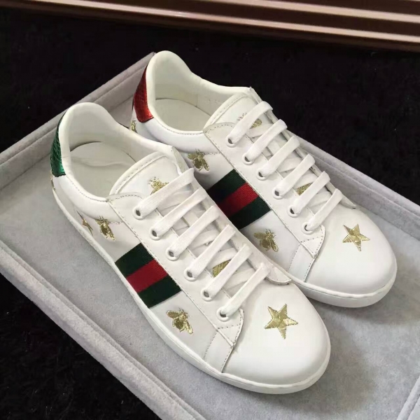 Gucci tênis 'Ace' com bordado Gucci - Image 3