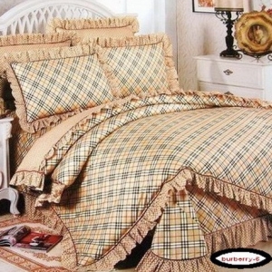 JOGO DE CAMA KIT COORDENADO CASAL KING SIZE 4 PÇS.BURBERRY