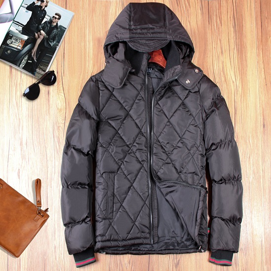 Jaqueta Gucci com capuz Casaco Gucci