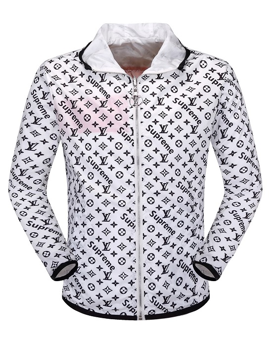 Louis Vuitton X SUP100 % Jaqueta Original Co-branded Cardigan Moda Feminina  Casaco Casual Masculino - Escorrega o Preço